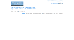 Desktop Screenshot of jan-perry.com